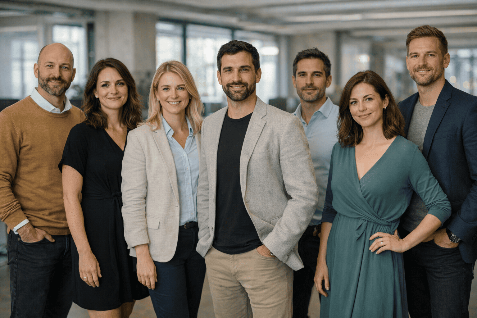 Team working on AI trading platform — Rhonevene